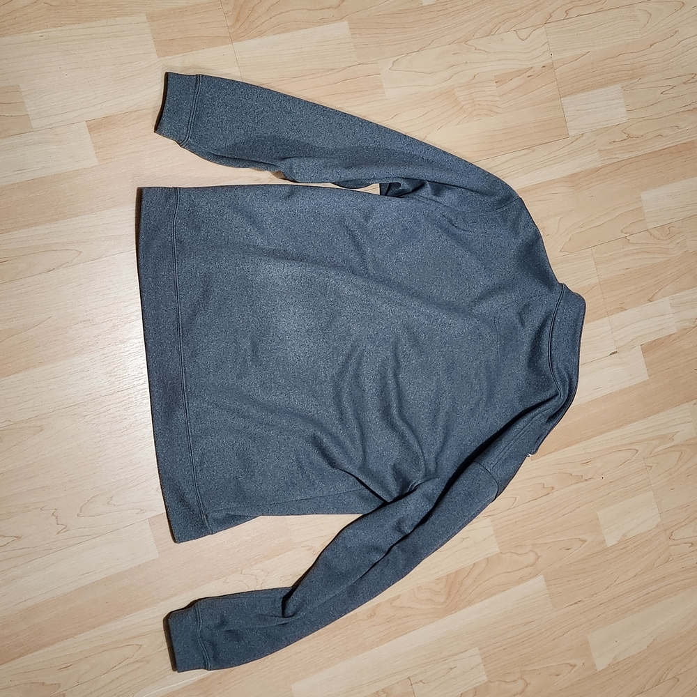 Pebble Beach Gray Zip Up Sweater - Picture 4 of 5